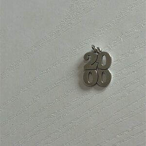 Retired James Avery 2000 Stacked Charm